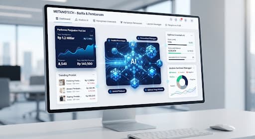 Teknologi kecerdasan buatan untuk platform e-commerce