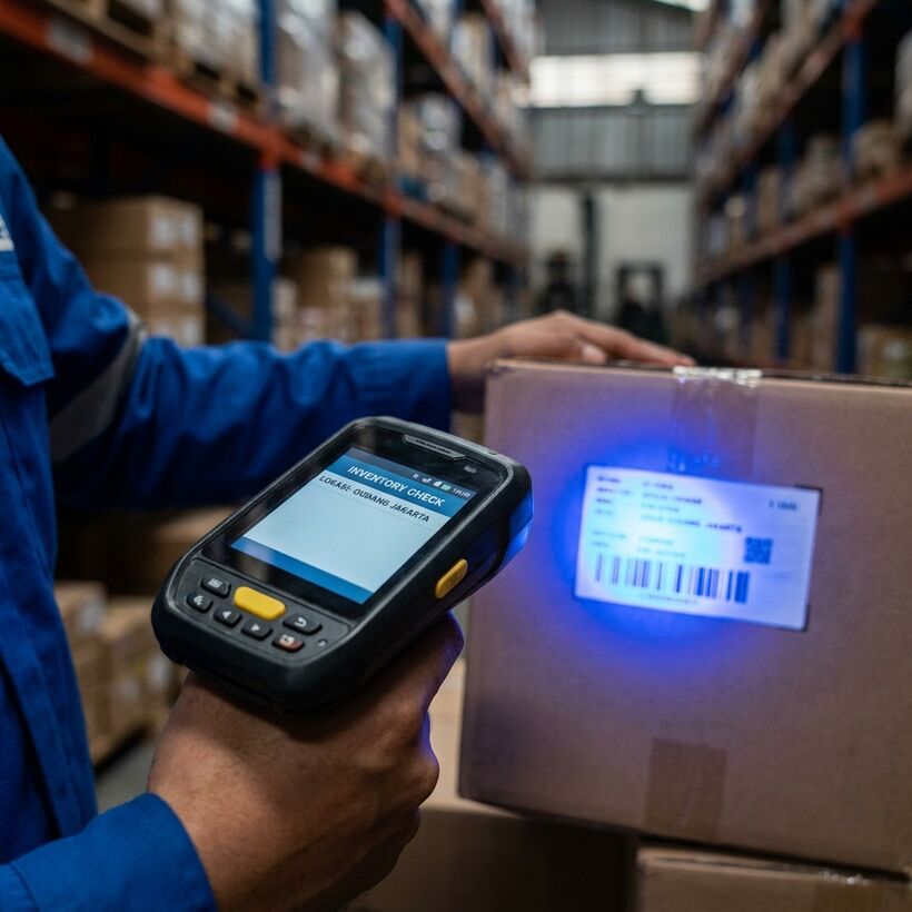 Kartu stok & cek sisa barang real-time - Metanotech ERP