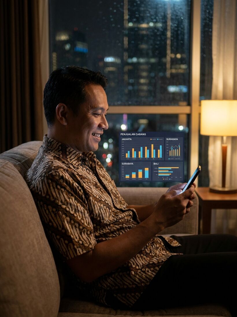 Laporan konversi dan satu langganan untuk semua - Metanotech ERP